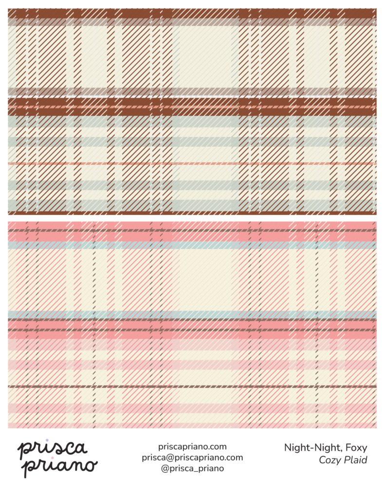 cozy plaid autumn patterns