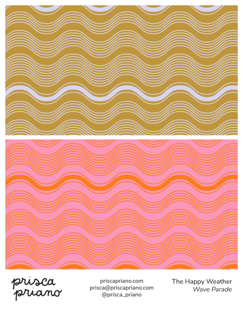 wavy lines pattern