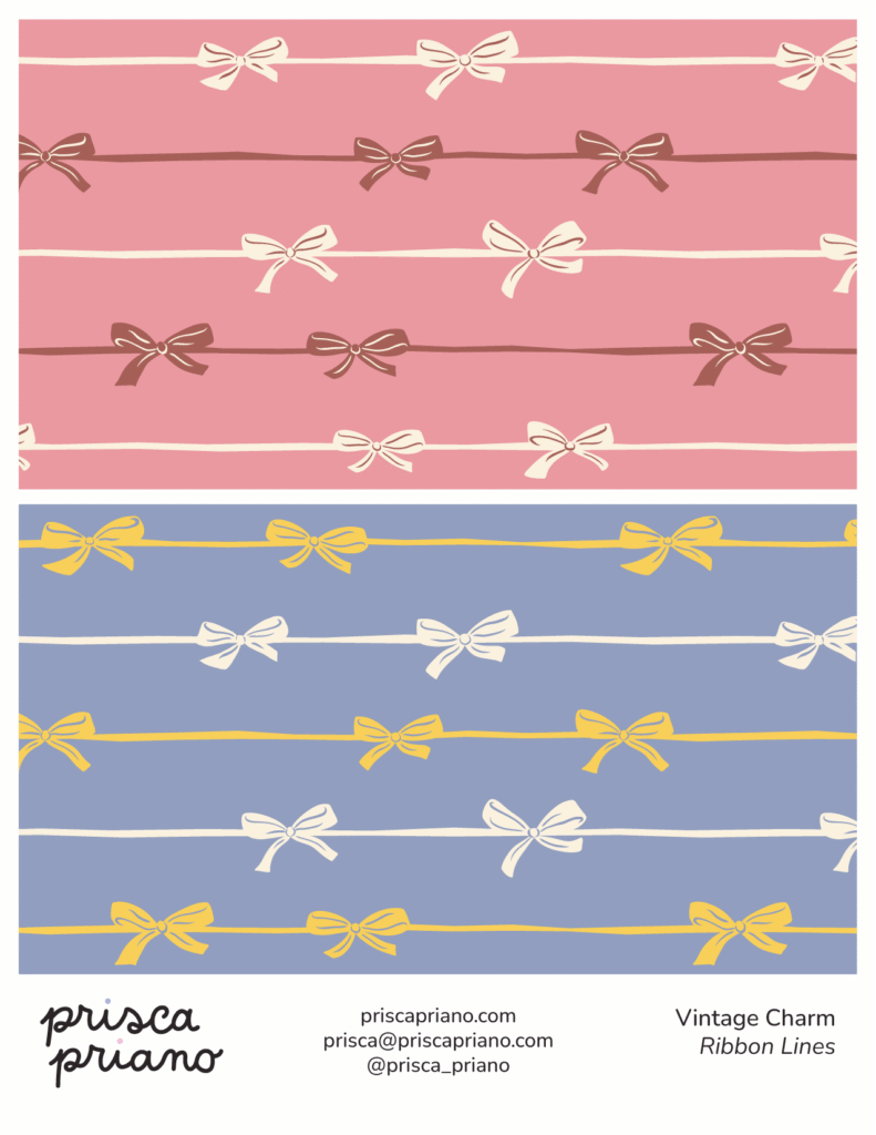 ribbon pattern